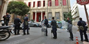 Αστυνομική επιχείρηση στην κατάληψη «Ευαγγελισμός» στην Κρήτη