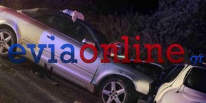 Τροχαίο δυστύχημα στην Εύβοια
