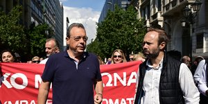 Στην πορεία ο Σωκράτης Φάμελλος