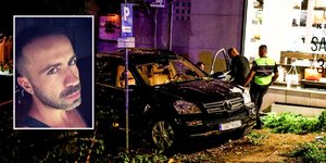 Ο φωτογράφος Χάρης Φαρσαράκης ανάμεσα στους τραυματίες του ατυχήματος με το τζιπ