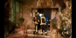 Φωτιά στον Ιερό Ναό της Αγίας Βαρβάρας στην Καλλιθέα