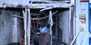 Καταστράφηκε ολοσχερώς η καφετέρια
