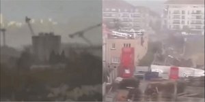 O ανεμοστρόβιλος γκρέμισε τρεις γερανούς σε περιοχή κοντά στο Παρίσi