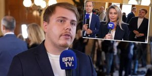 άς,Ο βουλευτής της Αριστεράς Λουί Μπουαγιάρ, έβγαλε το ρολόι του, πριν από συνέντευξη σε γαλλικό δίκτυο