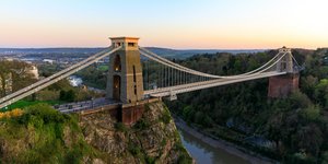 Η Γέφυρα Κλίντον στο Μπρίστον της Αγγλίας