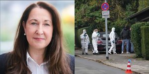 Μέλη της Σήμανσης στο σπίτι της δημάρχου του Χέρντεκε, Ίρις Στάλτσερ