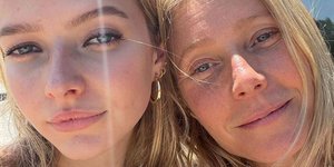 Γουίνεθ Πάλτροου με την κόρη της