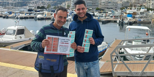 Νίκος Ηλιάδης, λαχειοπώλης στην Καβάλα 