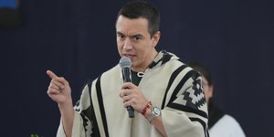 Ο πρόεδρος του Ισημερινού, Ντάνιελ Νομπόα