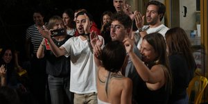 Πανηγυρισμοί Ισραηλινών μετά τη συμφωνία