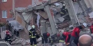 Κατέρρευσε 7ώροφο κτίριο κοντά στην Κωνσταντινούπολη