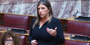 Η Ζωή Κωνσταντοπούλου στη Βουλή