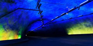 Οδικό τούνελ στη Νορβηγία 