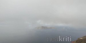 Απόκοσμο σκηνικό στο Λασίθι με έντονη ομίχλη