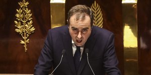 Ο Γάλλος πρωθυπουργός Σεμπαστιάν Λεκορνί στην Εθνοσυνέλευση