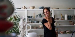 Η Λεώνη Γιαγδζόγλου 