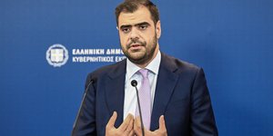 Ο Παύλος Μαρινάκης στο briefing