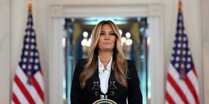 Η Μελάνια Τραμπ στον Λευκό Οίκο