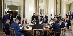 Στη Σλοβενία ο Μητσοτάκης για τη σύνοδο των MED9