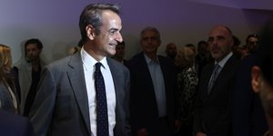 Ο πρωθυπουργός, Κυριάκος Μητσοτάκης, στην παρουσίαση του βιβλίου του Αλέξη Πατέλη