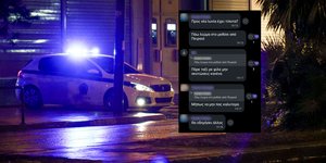 Συνομιλία σε γκρουπ που «κάρφωνε» τα μπλόκα της Τροχαίας