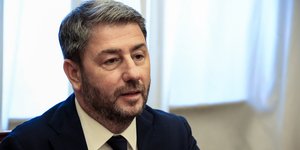 Ο Νίκος Ανδρουλάκης κοντινό