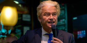 Ο ηγέτης της ακροδεξιάς στην Ολλανδία, Γκέερτ Βίλντερς