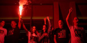 Πανηγυρισμοί Ισραηλινών για τη συμφωνία για τη Γάζα 