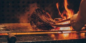 κρέας φωτιά BBQ