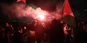 Στιγμιότυπο από την πορεία