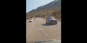 Επικίνδυνη οδήγηση σε ελληνικό δρόμο