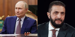 Ο Βλαντίμιρ Πούτιν και ο Άχμεντ αλ Σάρα