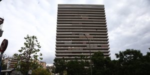 Ο πύργος «Απόλλων» στο κέντρο της Αθήνας