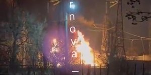 Ουκρανικά drones φέρονται να χτύπησαν αγωγό σε εργοστάσιο ενέργειας στη Ρωσία.