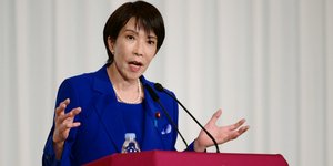 H επικεφαλής του κυβερνώντος κόμματος της Ιαπωνίας, Σανάε Τακάιτσι 