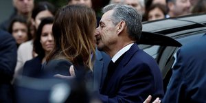 Το πρώην προεδρικό ζεύγος της Γαλλίας, Νικολά Σαρκοζί και Κάρλα Μπρούνι 