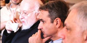 Δ. Σαββόπουλος, Κ. Μητσοτάκης