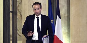 Ο Γάλλος πρωθυπουργός Σεμπαστιάν Λεκορνί 