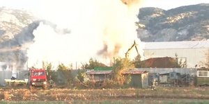 Φωτιά σε εργοστάσιο ανακύκλωσης στις Σέρρες