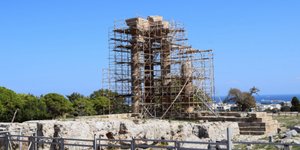 Άποψη του μνημείου σήμερα και της θέσης του