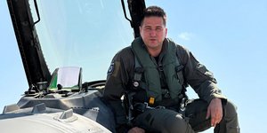 O σμηναγός Γιώργος Σωτηρίου