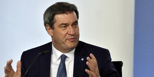 Ο πρωθυπουργός της Βαυαρίας και ηγέτης του κόμματος CSU, Μάρκους Ζέντερ