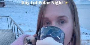 Πολική νύχτα στο Σβάλμπαρντ