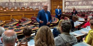 Ο υπουργός Ανάπτυξης, Τάκης Θεοδωρικάκος