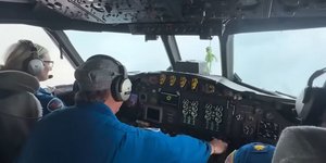 «Κυνηγοί τυφώνων» έπεσαν στο μάτι του κυκλώνα Μελίσα