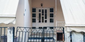 Σπίτι που έγινε η μητροκτονια στα Τρίκαλα