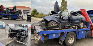 Σοκάρουν οι εικόνες από το την καραμπόλα με τους 3 νεκρούς στον παράδρομο της Εθνικής Οδού Αθηνών-Λαμίας