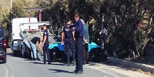 Το σημείο που έγινε το θανατηφόρο τροχαίο στη Μύκονο