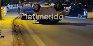 Σοβαρό τροχαίο στη Νέα Πεντέλη