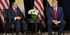 Ντόναλντ Τραμπ και Άμπντελ Φάταχ αλ Σίσι